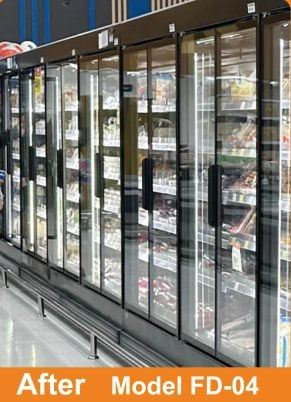 Open Cabinet To Glass Door Retrofit price