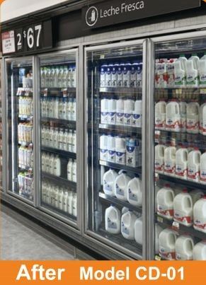 Vertical Cabinet LED Lighting Retrofit factory